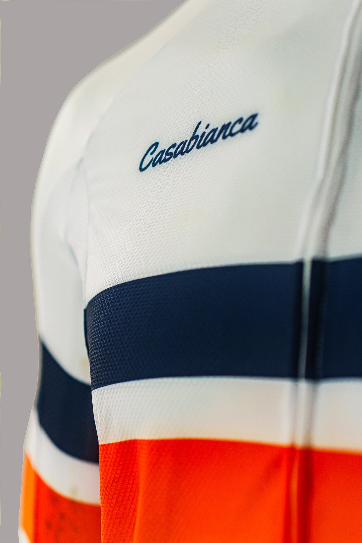 Men's Blue & Orange Stripes