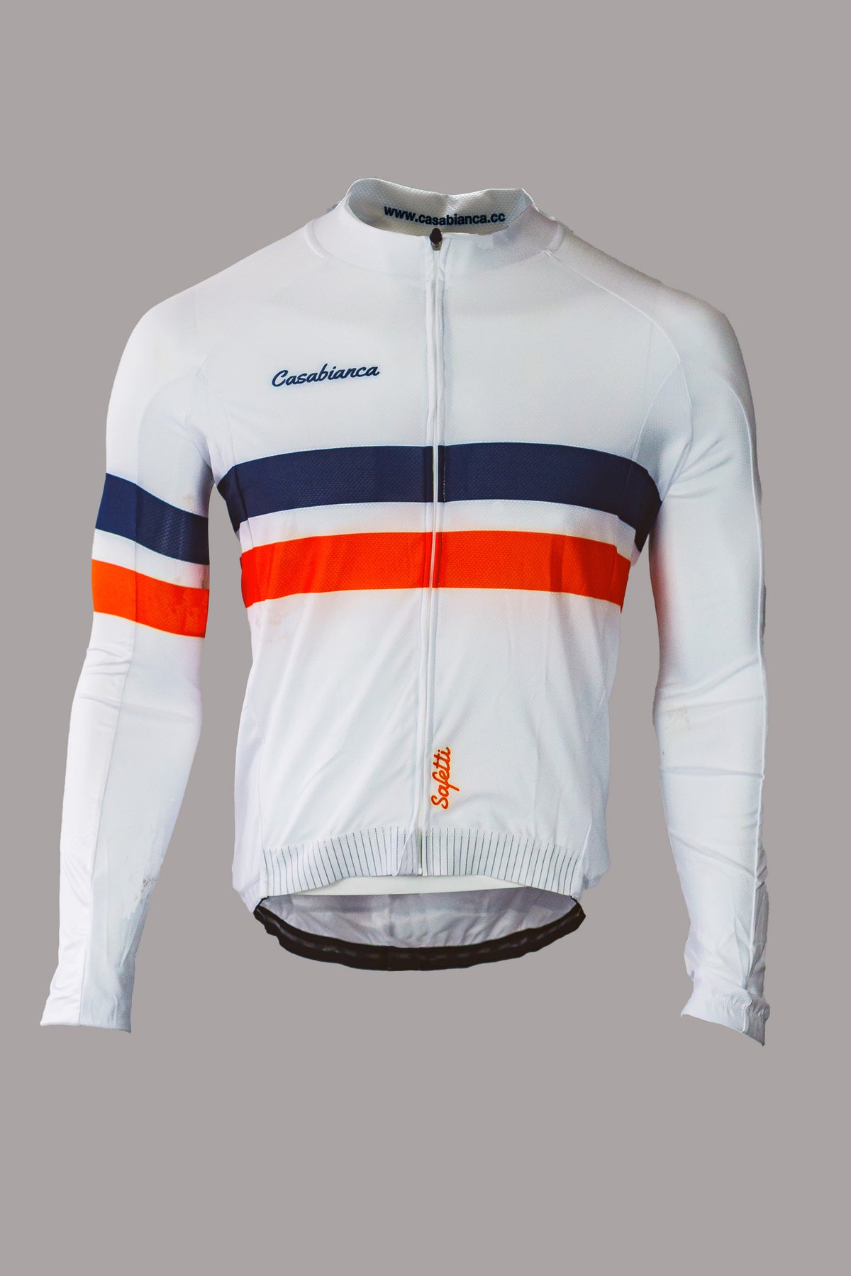 Men's Blue & Orange Stripes
