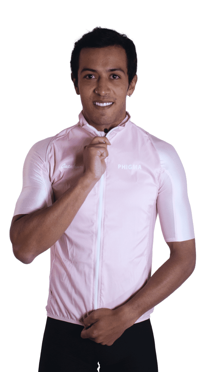 Men's Aero Bubblegum Vest | Casabianca Cycling Apparel