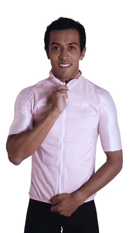 Men's Aero Bubblegum Vest | Casabianca Cycling Apparel