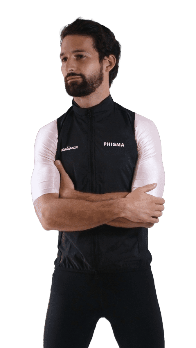 Men's Aero Midnight Vest | Casabianca Cycling Apparel