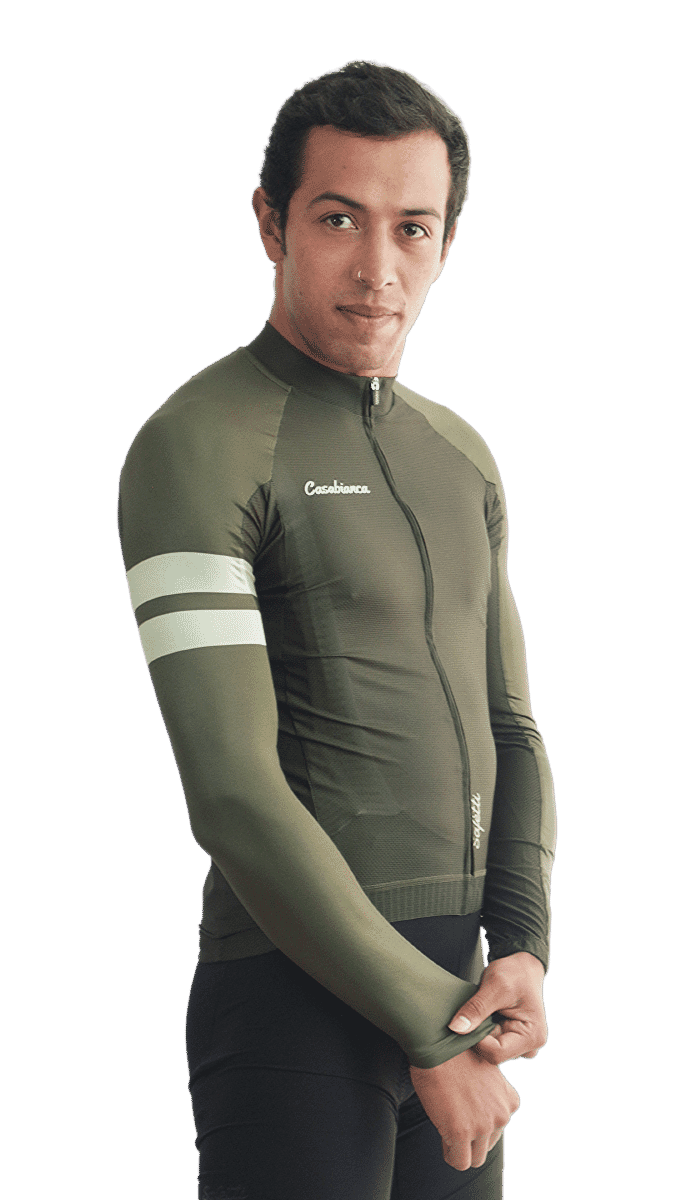 Men's Olive Aero Jersey