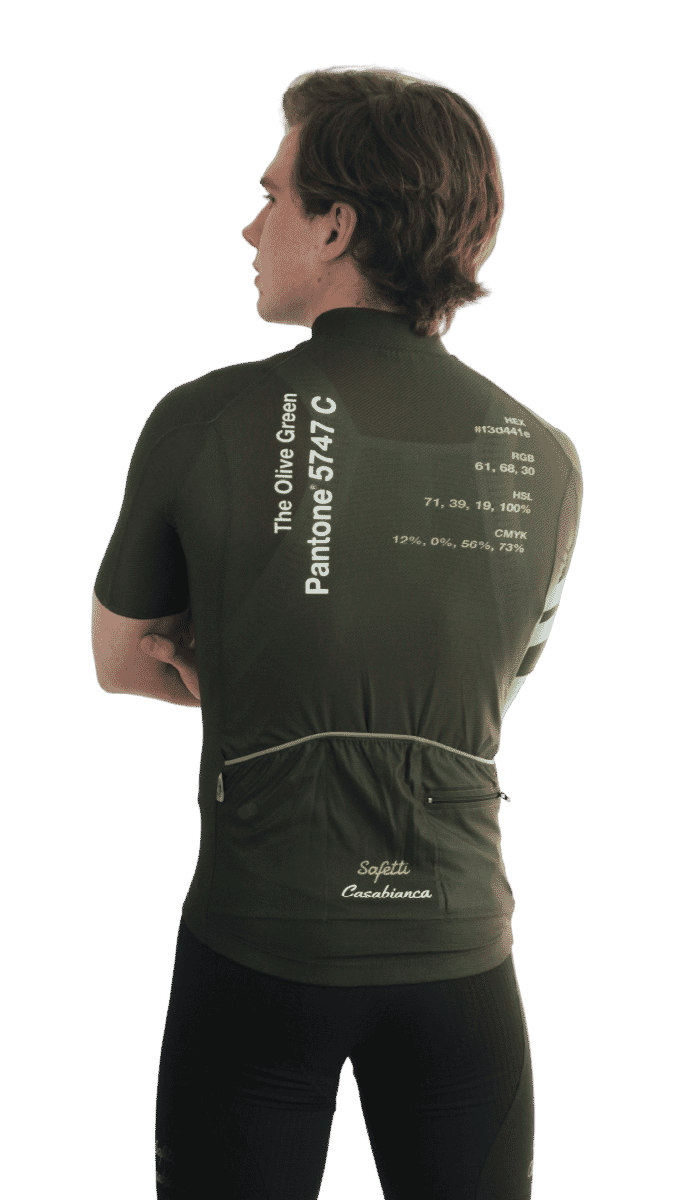 Men's Olive Short Jersey