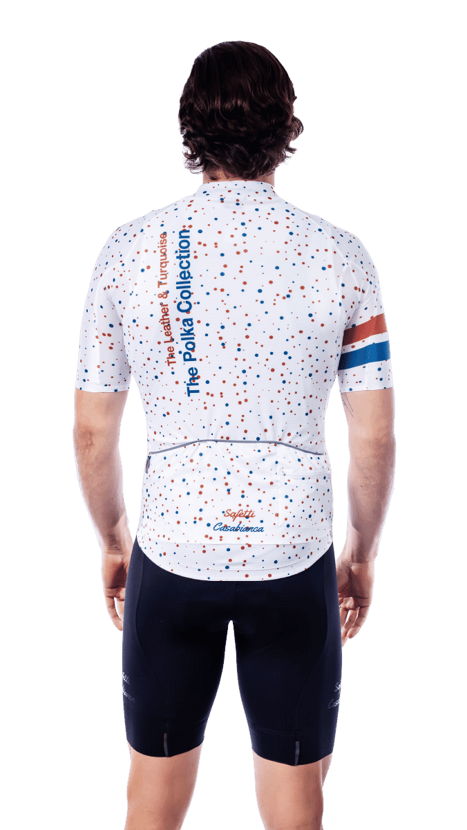 Men's White Polkas Jersey