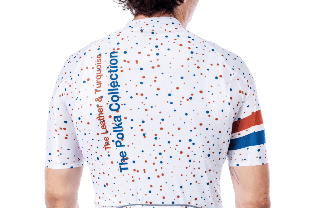 Men's White Polkas Jersey