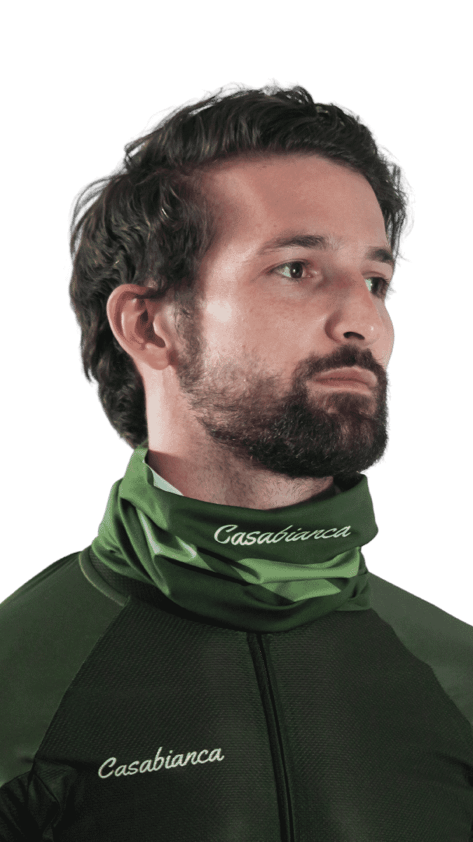 The Olive Green Buff | Casabianca Cycling Apparel