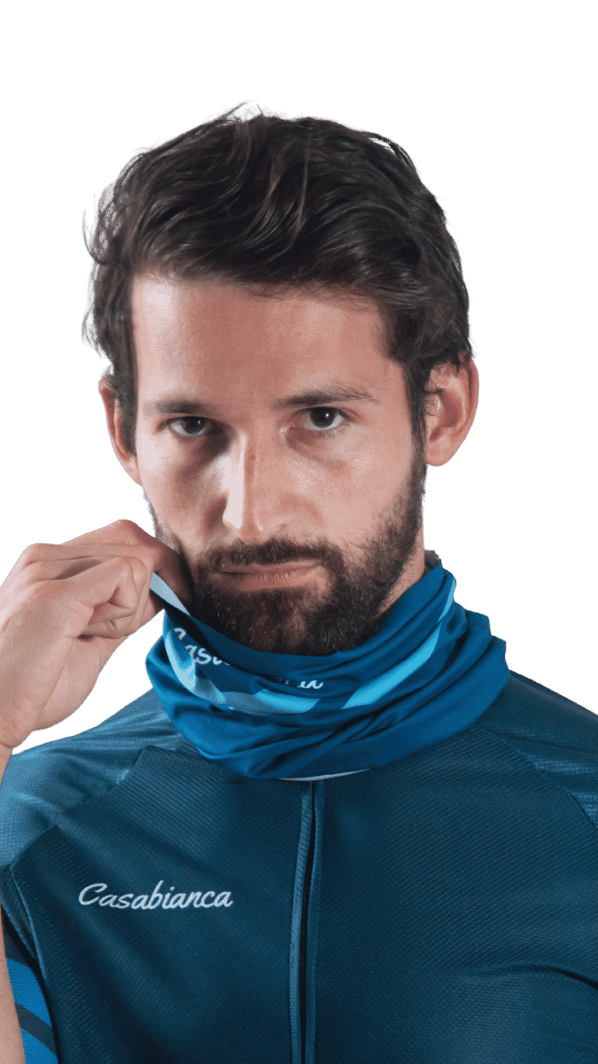 The Oxford Blue Buff | Casabianca Cycling Apparel