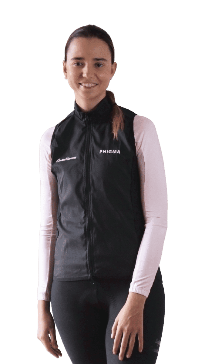 Women's Aero Midnight Vest | Casabianca Cycling Apparel