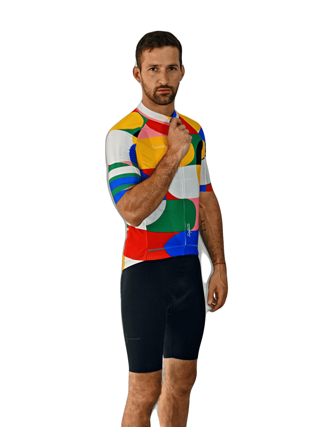 Men's Crazy Art Jersey | Casabianca Cycling Apparel
