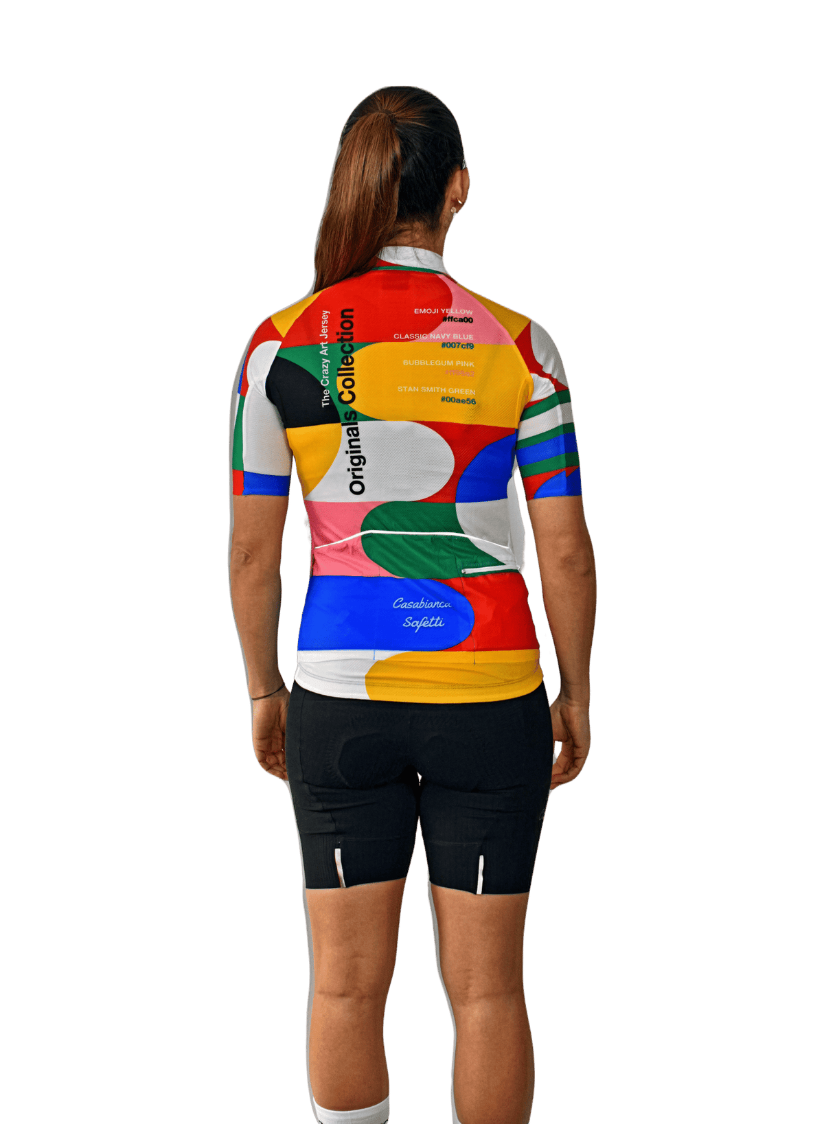 Women's Crazy Art Jersey | Casabianca Cycling Apparel