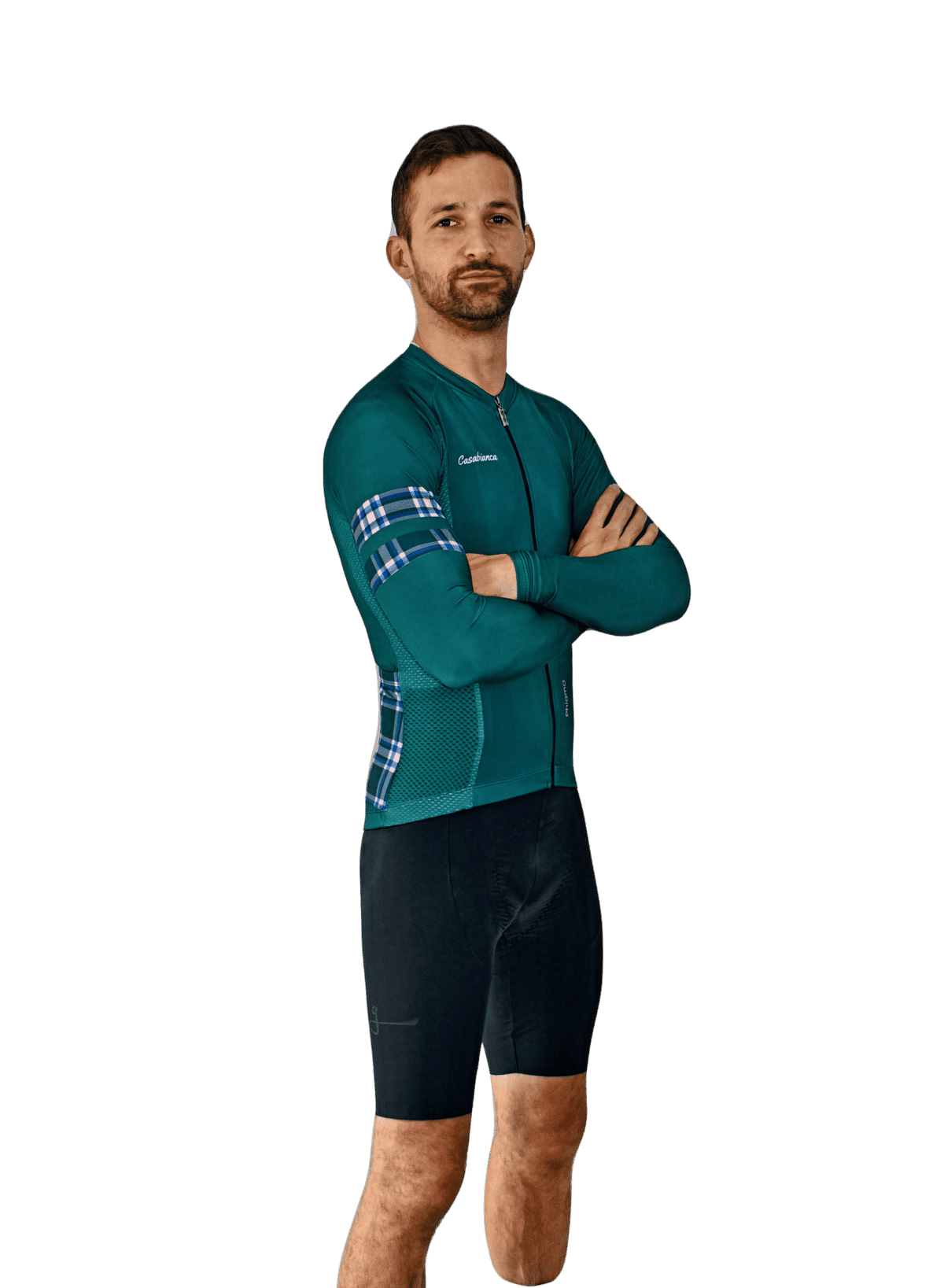 Men's Green Plead Jersey | Casabianca Cycling Apparel