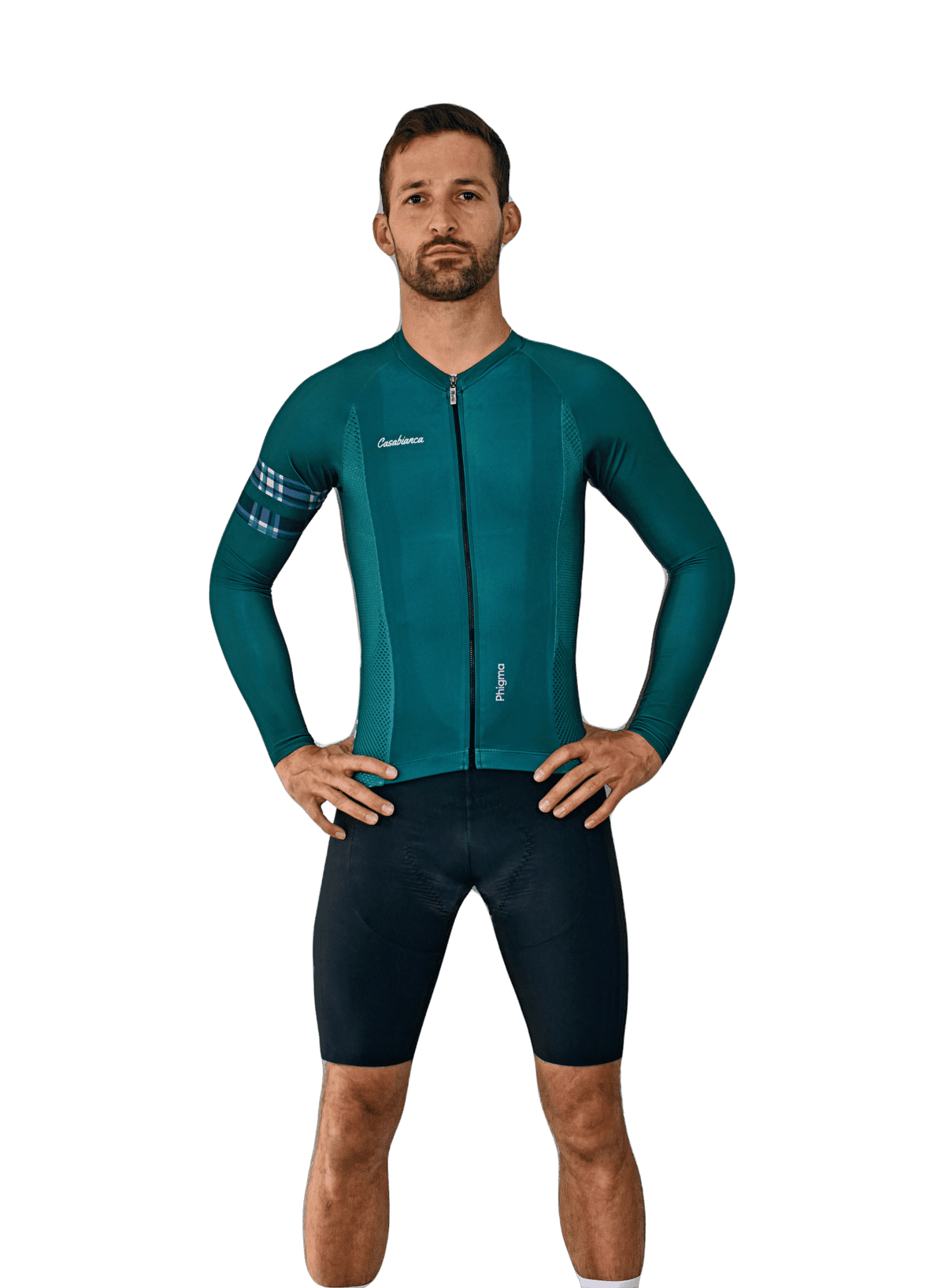 Men's Green Plead Jersey | Casabianca Cycling Apparel