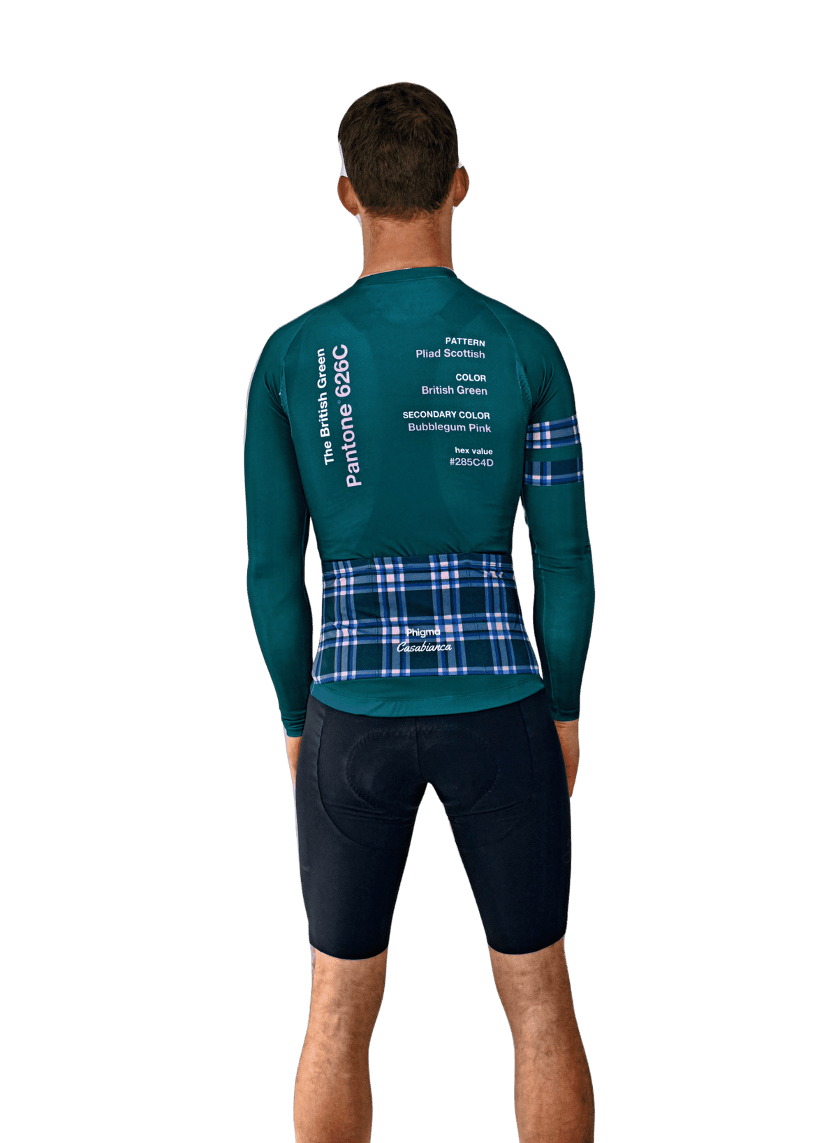 Men's Green Plead Jersey | Casabianca Cycling Apparel
